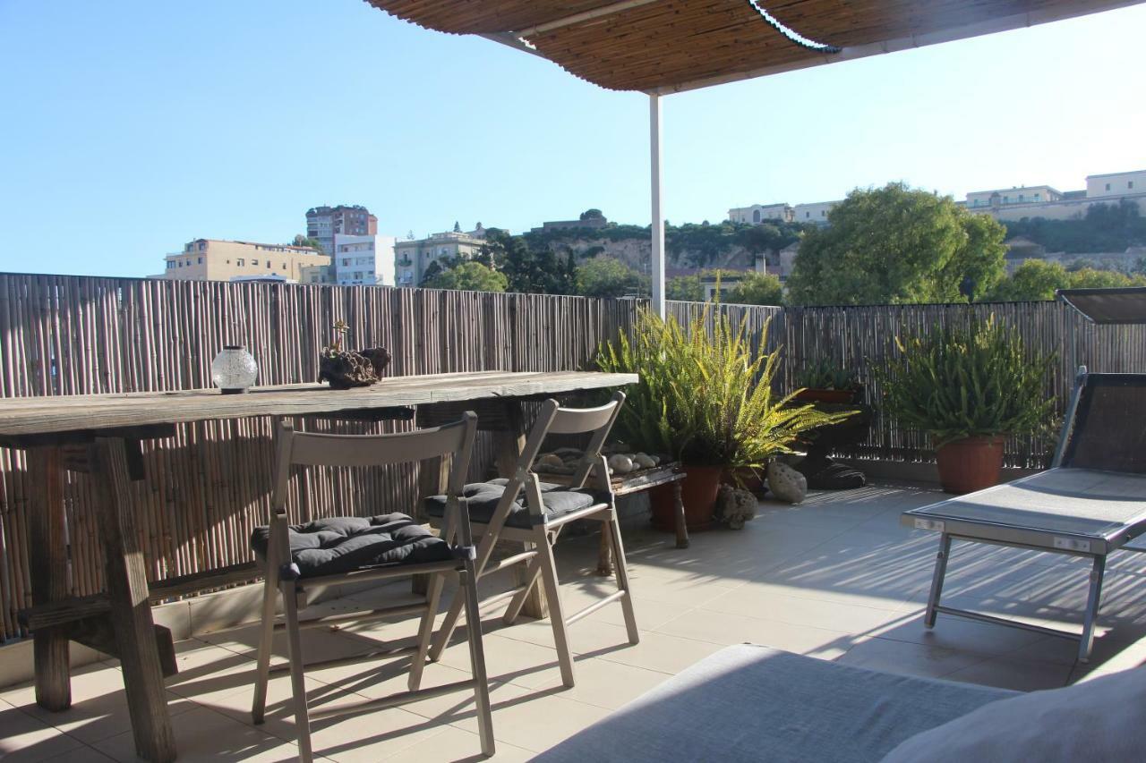 Mini Attico Panoramico Con Terrazza Lejlighed Cagliari Eksteriør billede